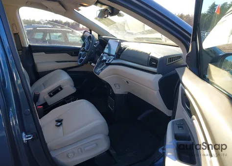 2025 Honda Odyssey Ex-L from USA, damaged, VIN 5FNRL6H67SB071338